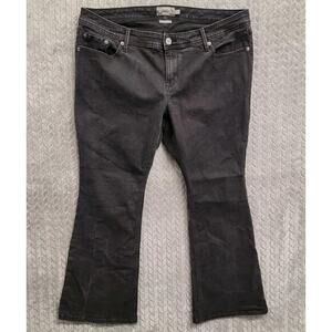 Torrid Women’s 16S Luxe Slim‎ Boot Super Stretch Denim Black Jeans